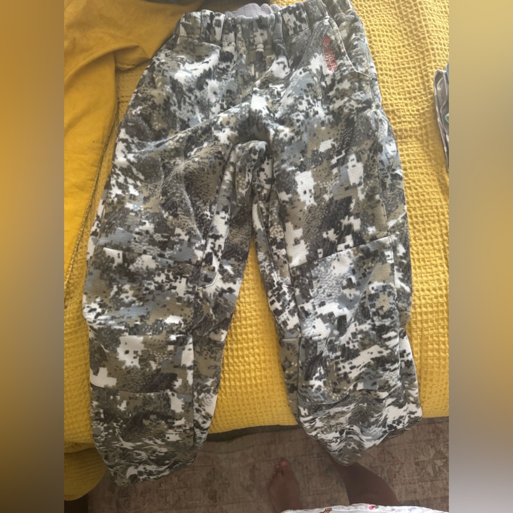 Camouflage Sitka Patterned Pants